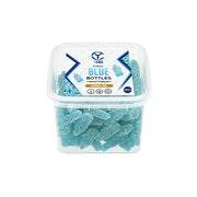 yCBG Gummy Bottles 320mg CBG Small Tub - Gummies: Fizzy Blue Bottles