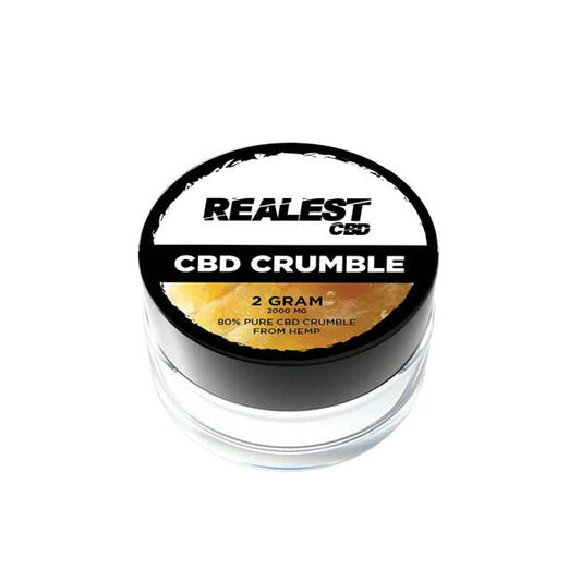 Realest CBD 2000mg CBD Crumble (BUY 1 GET 1 FREE) - SilverbackCBD