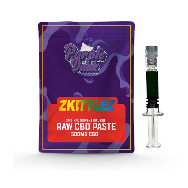Purple Dank 1000mg CBD Raw Paste with Natural Terpenes - Zkittlez (BUY 1 GET 1 FREE) - Amount: 1g - SilverbackCBD