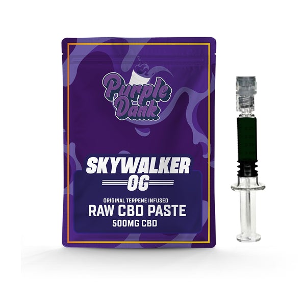 Purple Dank 1000mg CBD Raw Paste with Natural Terpenes - Skywalker OG (BUY 1 GET 1 FREE) - Amount: 0.5g - SilverbackCBD