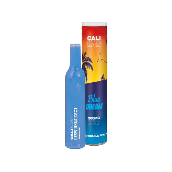 CALI BAR Original 300mg Full Spectrum CBD Vape Disposable - Terpene Flavoured - Amount: X10 & Flavour: Vanilla Kush
