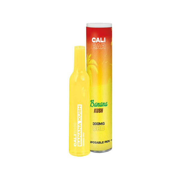 CALI BAR Original 300mg Full Spectrum CBD Vape Disposable - Terpene Flavoured - Amount: X10 & Flavour: Ice Cream Cookies