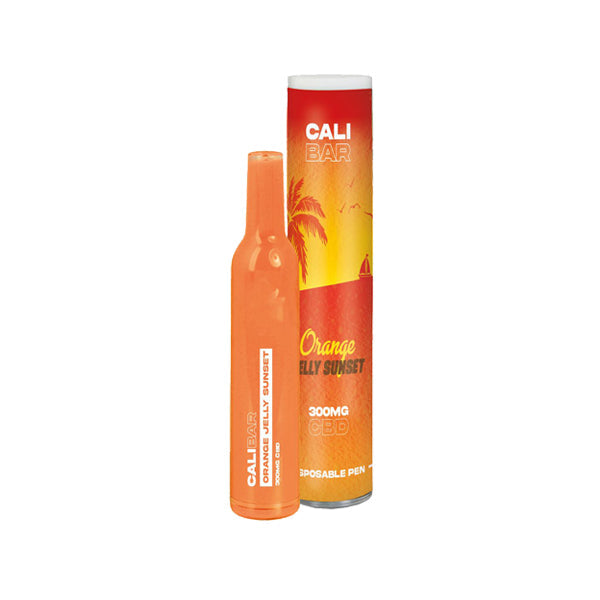 CALI BAR 300mg Full Spectrum CBD Vape Disposable - Terpene Flavoured - Flavour: Vanilla Kush - SilverbackCBD