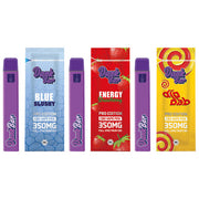 Dank Bar Pro Edition 350mg Full Spectrum CBD Vape Disposable by Purple Dank - 12 flavours - Flavour: Dip Dap - SilverbackCBD