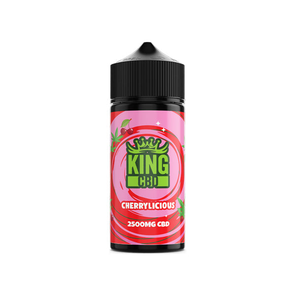 King CBD 2500mg CBD E-liquid 120ml (BUY 1 GET 1 FREE) - Flavour: Grape Lemonade