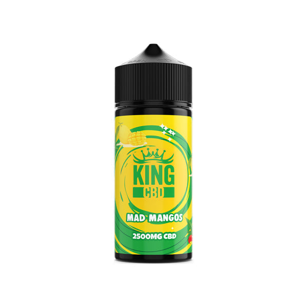 King CBD 2500mg CBD E-liquid 120ml (BUY 1 GET 1 FREE) - Flavour: Bubblegum Candy