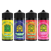 King CBD 2500mg CBD E-liquid 120ml (BUY 1 GET 1 FREE) - Flavour: Blackcurrant Lemonade