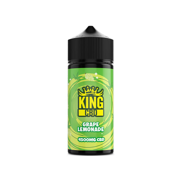 King CBD 4500mg CBD E-liquid 120ml (BUY 1 GET 1 FREE) - Flavour: Blackcurrant Lemonade