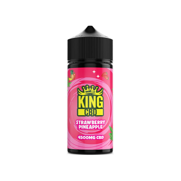 King CBD 4500mg CBD E-liquid 120ml (BUY 1 GET 1 FREE) - Flavour: Blazing Berries