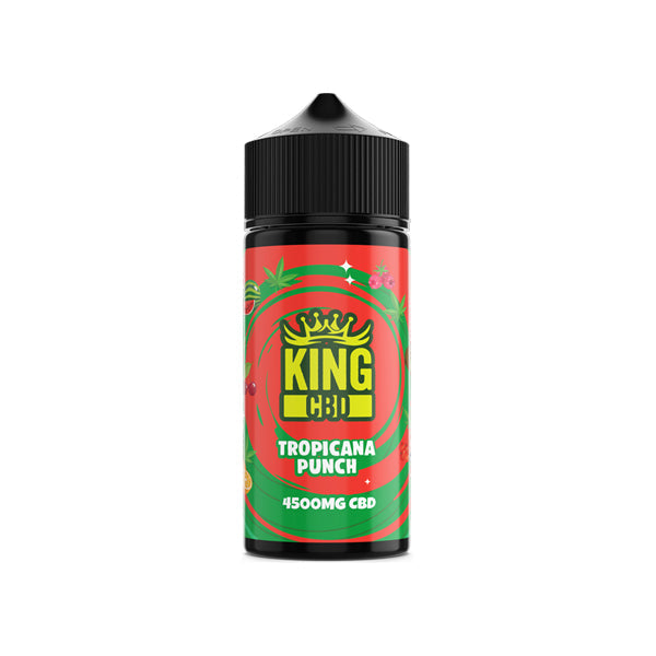 King CBD 4500mg CBD E-liquid 120ml (BUY 1 GET 1 FREE) - Flavour: Tropicana Punch