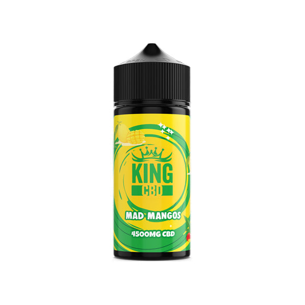 King CBD 4500mg CBD E-liquid 120ml (BUY 1 GET 1 FREE) - Flavour: Mad Mangos