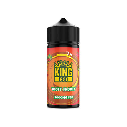 King CBD 7000mg CBD E-liquid 120ml (BUY 1 GET 1 FREE) - Flavour: Bubblegum Candy