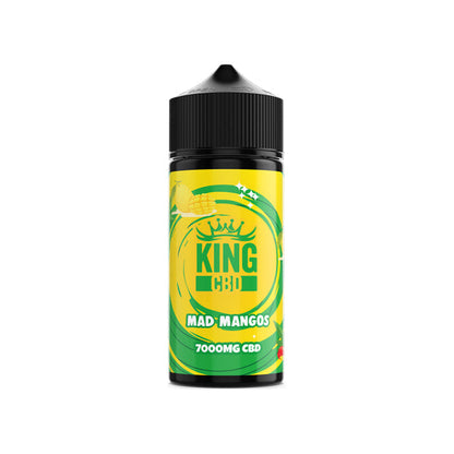 King CBD 7000mg CBD E-liquid 120ml (BUY 1 GET 1 FREE) - Flavour: Bubblegum Candy