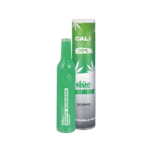 CALI BAR DOPE 300mg Full Spectrum CBD Vape Disposable - Terpene Flavoured - Amount: x10 & Flavour: Sour Diesel