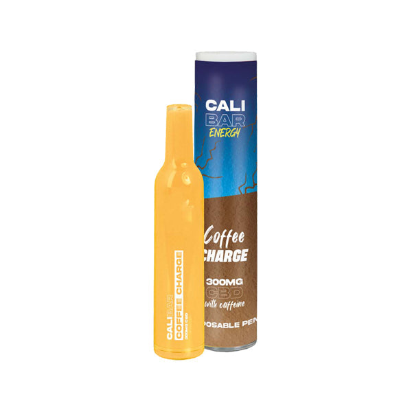 CALI BAR ENERGY with Caffeine Full Spectrum 300mg CBD Vape Disposable - Flavour: Ultra Violet