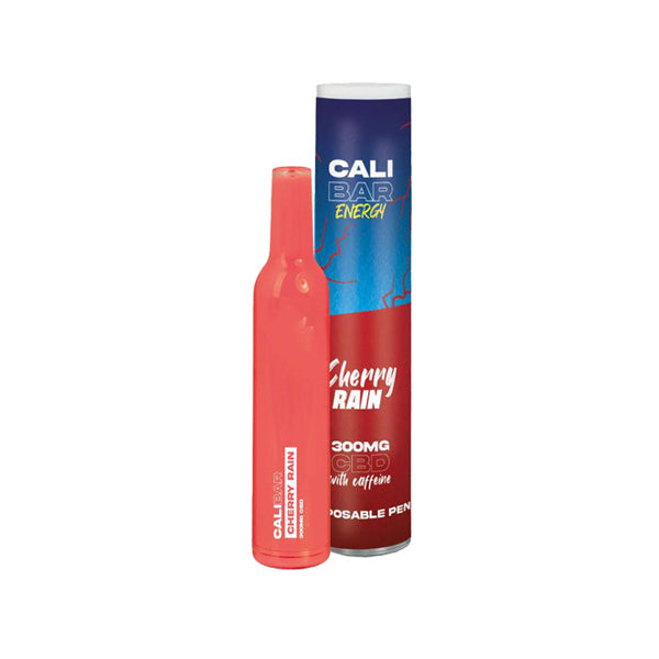 CALI BAR ENERGY with Caffeine Full Spectrum 300mg CBD Vape Disposable - Flavour: Energy Ice