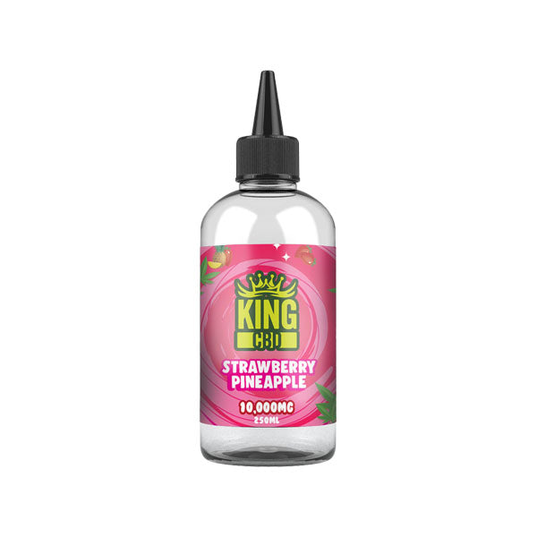 King CBD 10,000mg CBD E-liquid 250ml (BUY 1 GET 1 FREE) - Flavour: Blackcurrant Lemonade