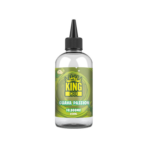 King CBD 10,000mg CBD E-liquid 250ml (BUY 1 GET 1 FREE) - Flavour: Strawberry Pineapple