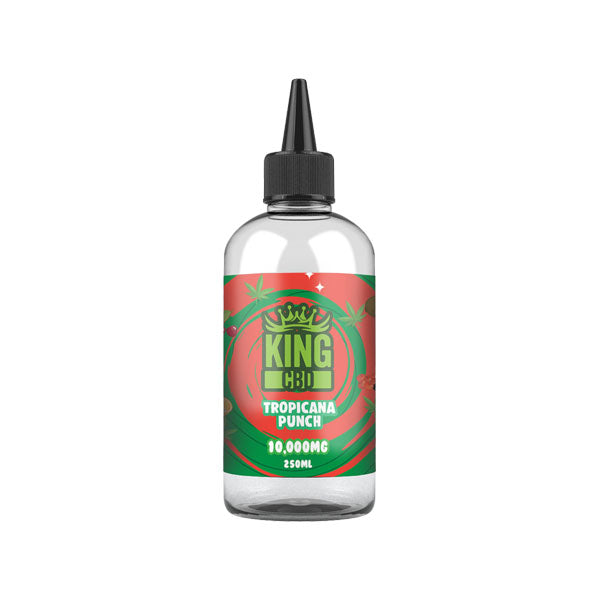 King CBD 10,000mg CBD E-liquid 250ml (BUY 1 GET 1 FREE) - Flavour: Juicy Peach