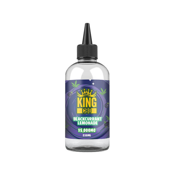 King CBD 15,000mg CBD E-liquid 250ml (BUY 1 GET 1 FREE) - Flavour: Lemon Fizz