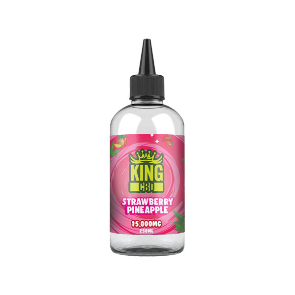 King CBD 15,000mg CBD E-liquid 250ml (BUY 1 GET 1 FREE) - Flavour: Blazing Berries