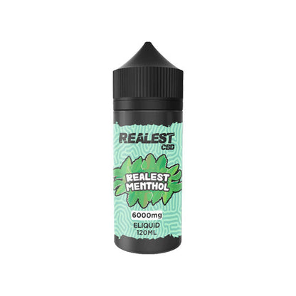 Realest CBD 6000mg Broad Spectrum CBD E-Liquid 100ml (BUY 1 GET 1 FREE) - Flavour: Blue Razz Candy