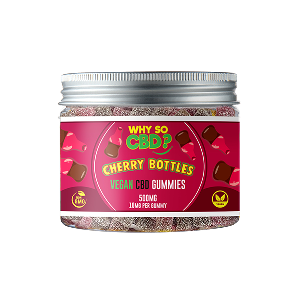 Why So CBD? 500mg CBD Small Vegan Gummies - 11 Flavours - Gummies: Strawberries