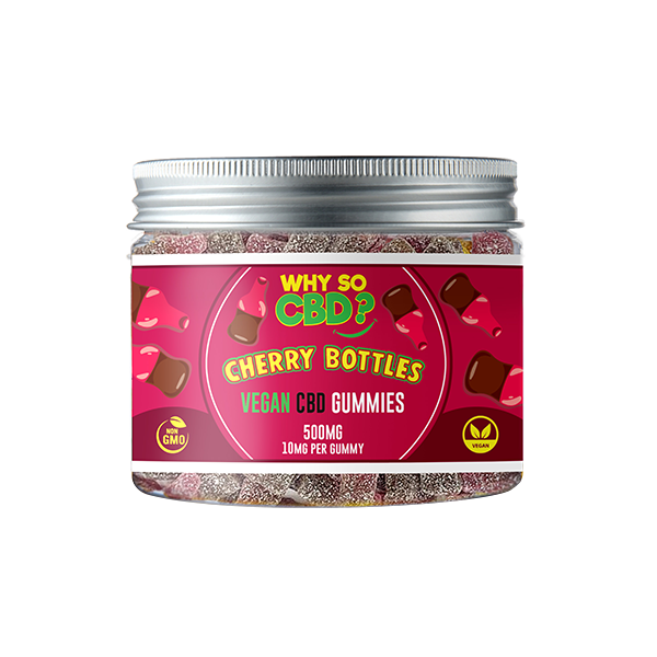 Why So CBD? 500mg CBD Small Vegan Gummies - 11 Flavours - Gummies: Gummy Bears