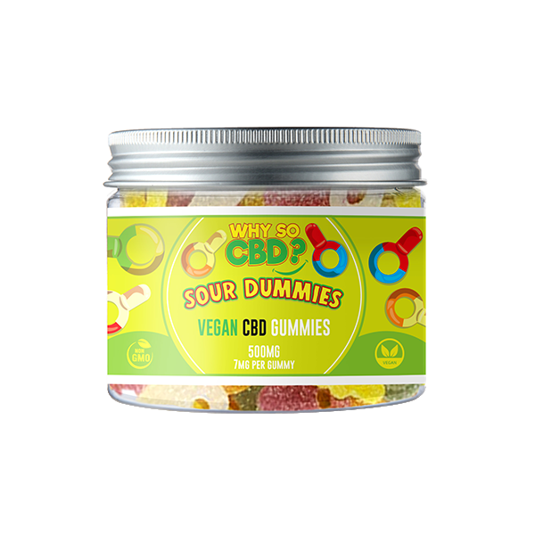 Why So CBD? 500mg CBD Small Vegan Gummies - 11 Flavours - Gummies: Strawberries