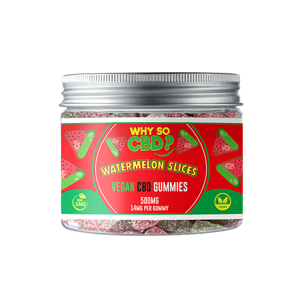 Why So CBD? 500mg CBD Small Vegan Gummies - 11 Flavours - Gummies: Sour Dummies