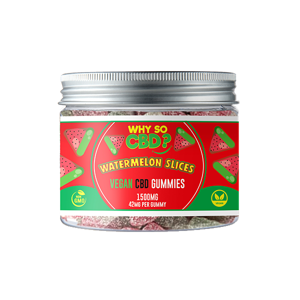 Why So CBD? 1500mg CBD Small Vegan Gummies - 11 Flavours - Gummies: Sour Dummies