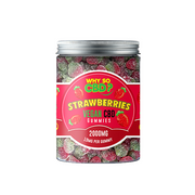 Why So CBD? 2000mg CBD Large Vegan Gummies - 11 Flavours - Gummies: Strawberries