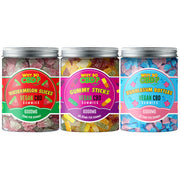 Why So CBD? 6000mg CBD Large Vegan Gummies - 11 Flavours - Gummies: Bubblegum Bottles