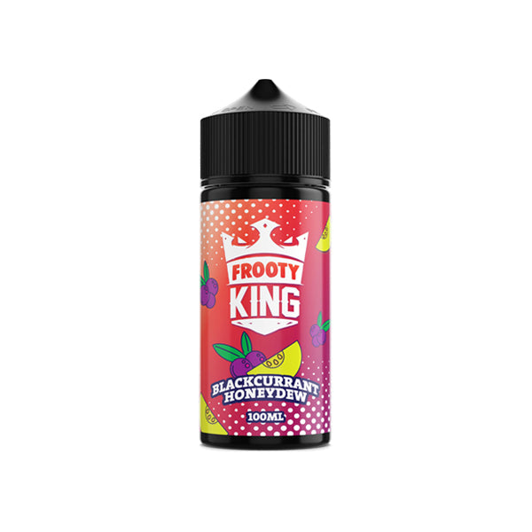 Frooty King 100ml Shortfill 0mg (70VG-30PG) - Flavour: Blackcurrant Honeydew