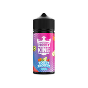 Frooty King 100ml Shortfill 0mg (70VG-30PG) - Flavour: Strawberry Pineapple