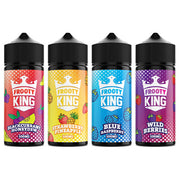 Frooty King 100ml Shortfill 0mg (70VG-30PG) - Flavour: Strawberry Pineapple