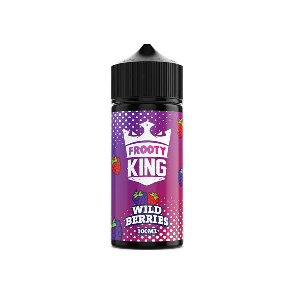 Frooty King 100ml Shortfill 0mg (70VG-30PG) - Flavour: Blackcurrant Honeydew