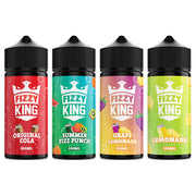 Fizzy King 100ml Shortfill 0mg (70VG-30PG) - Flavour: Grape Lemonade