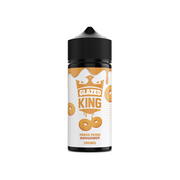 Glazed King 100ml Shortfill 0mg (70VG-30PG) - Flavour: Blueberry Jam Doughnut