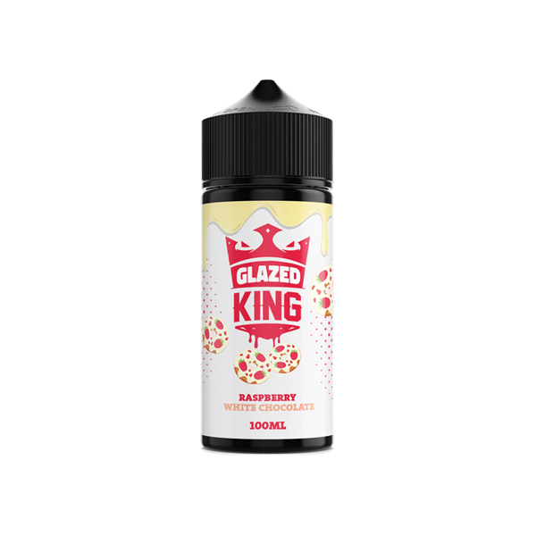 Glazed King 100ml Shortfill 0mg (70VG-30PG) - Flavour: Blueberry Jam Doughnut