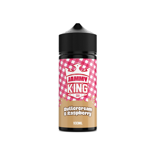 Jammy King 100ml Shortfill 0mg (70VG-30PG) - Flavour: Grape Jam