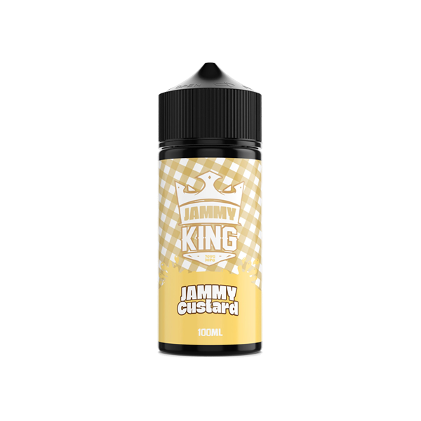 Jammy King 100ml Shortfill 0mg (70VG-30PG) - Flavour: Jammy Buscuits