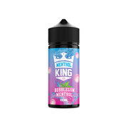 Menthol King 100ml Shortfill 0mg (70VG-30PG) - Flavour: Blue Raspberry