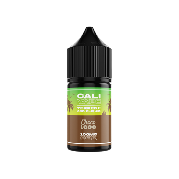 CALI VAPE 100mg Full Spectrum CBD E-liquid 10ml - Flavour: Cherry Gelato