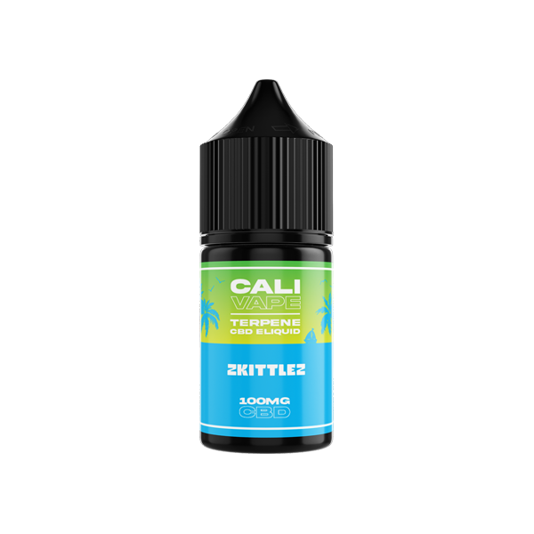 CALI VAPE 100mg Full Spectrum CBD E-liquid 10ml - Flavour: Zkittlez