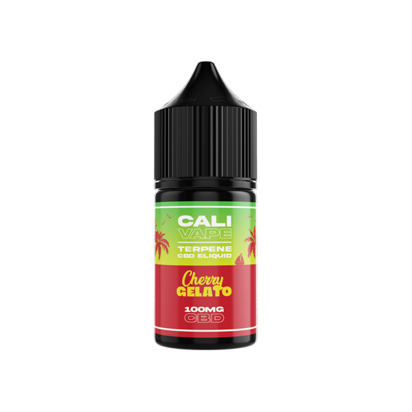 CALI VAPE 100mg Full Spectrum CBD E-liquid 10ml - Flavour: Strawberry Kush