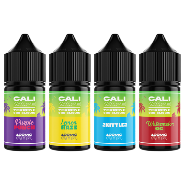 CALI VAPE 100mg Full Spectrum CBD E-liquid 10ml - Flavour: Pineapple Express