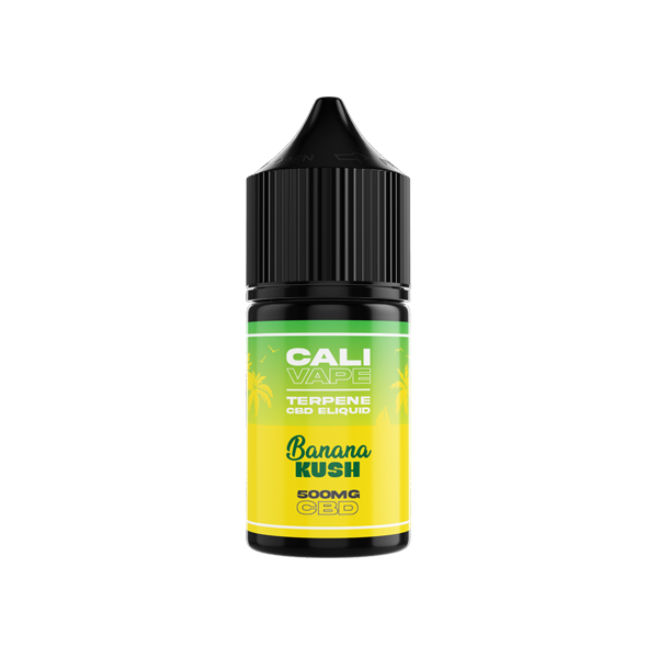 CALI VAPE 500mg Full Spectrum CBD E-liquid 10ml - Flavour: Strawberry Kush