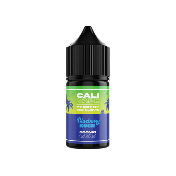 CALI VAPE 500mg Full Spectrum CBD E-liquid 10ml - Flavour: Blueberry Kush