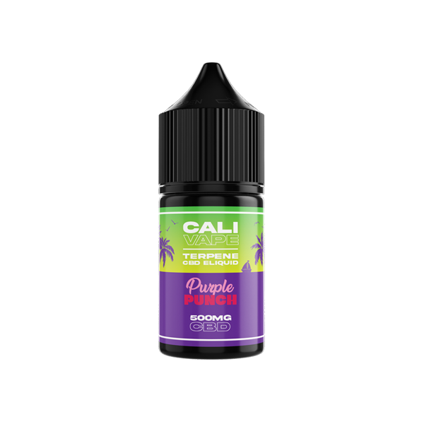CALI VAPE 500mg Full Spectrum CBD E-liquid 10ml - Flavour: Purple Punch